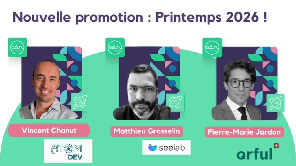 QrFul, Selab.Ai, Atom-Dev rejoignent le programme accélération ADN Booster